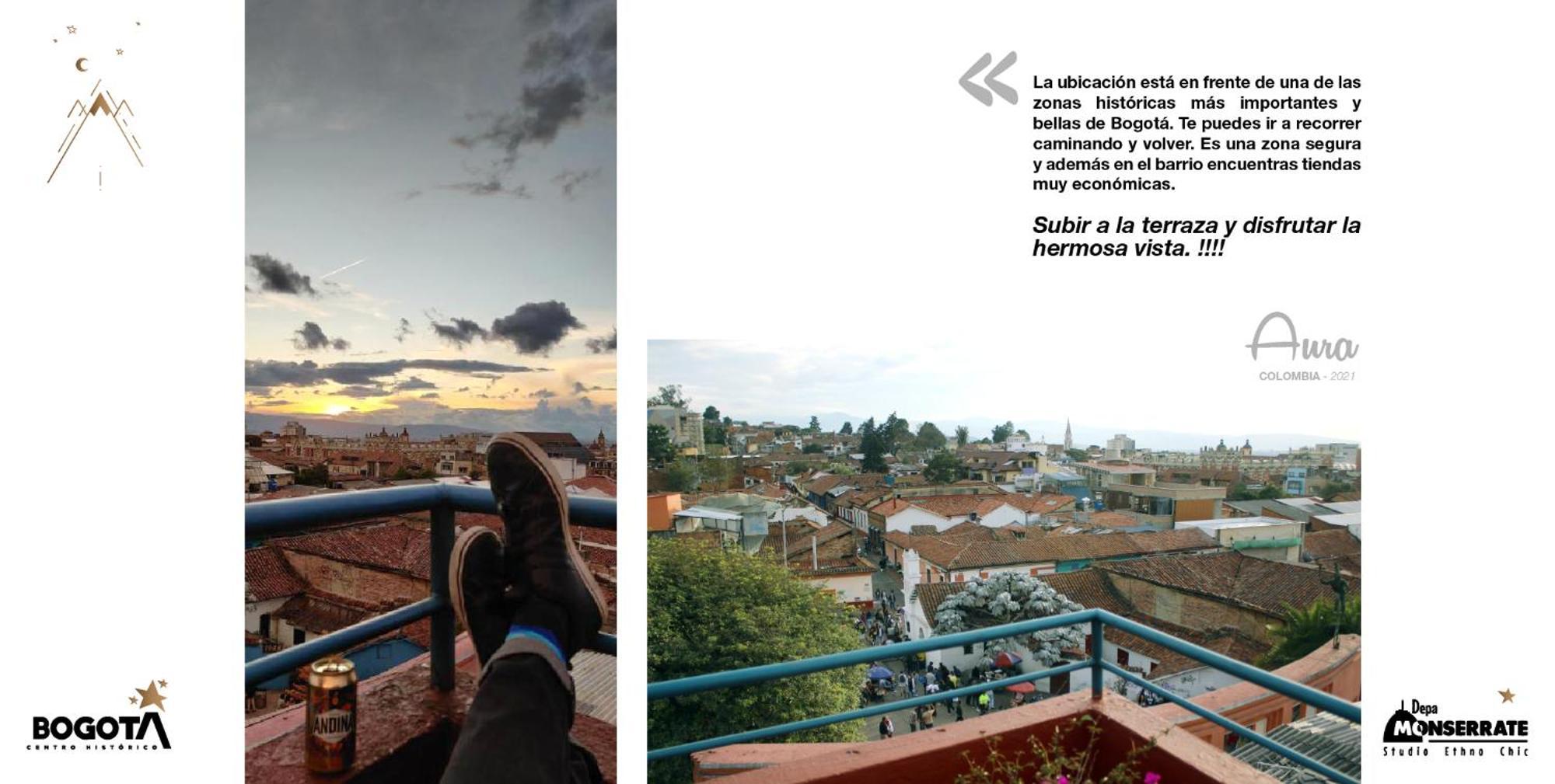 Depa Monserrate - Charming Historic Nest With Breathtaking Mountain Views - Apartaestudio Bogota Bagian luar foto