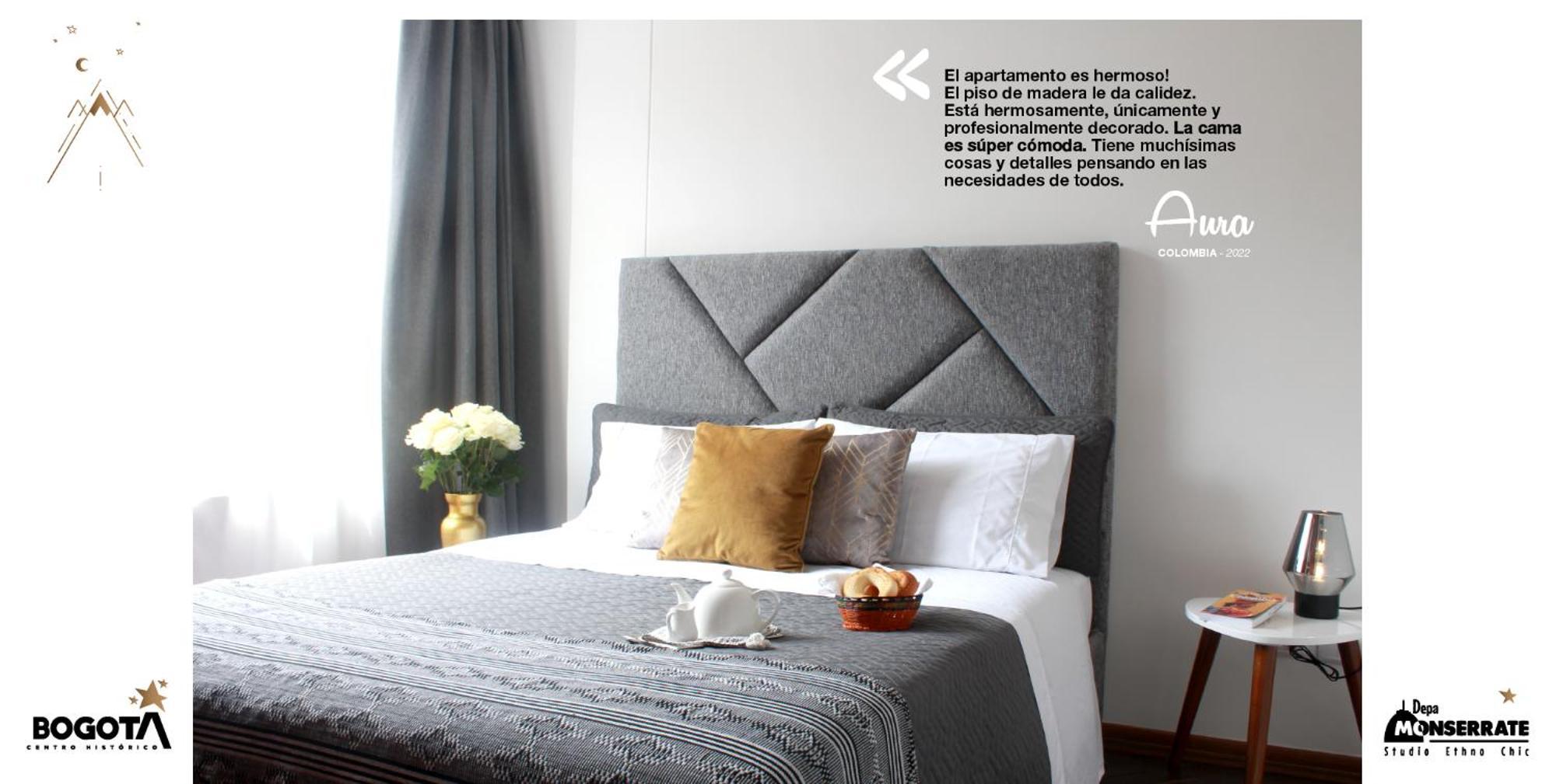 Depa Monserrate - Charming Historic Nest With Breathtaking Mountain Views - Apartaestudio Bogota Bagian luar foto