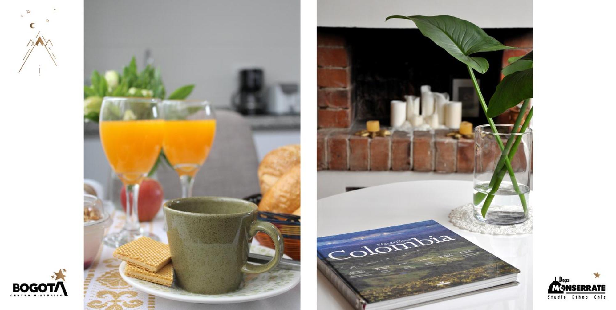 Depa Monserrate - Charming Historic Nest With Breathtaking Mountain Views - Apartaestudio Bogota Bagian luar foto
